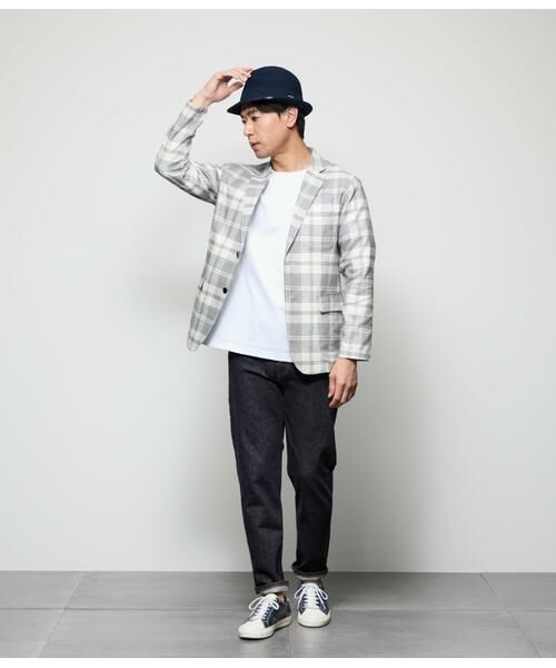 NEWYORKER / ニューヨーカー Tシャツ | COOL COMFORT ニューヨーカーエンボスプリント 半袖 クルーネックTシャツ | 詳細11