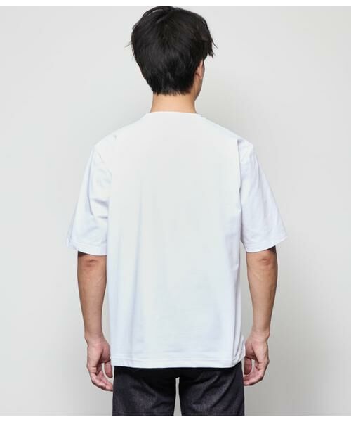 NEWYORKER / ニューヨーカー Tシャツ | COOL COMFORT ニューヨーカーエンボスプリント 半袖 クルーネックTシャツ | 詳細3