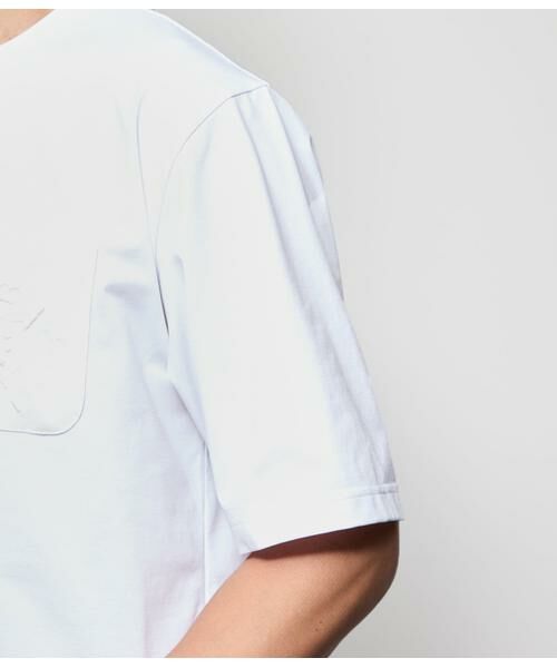 NEWYORKER / ニューヨーカー Tシャツ | COOL COMFORT ニューヨーカーエンボスプリント 半袖 クルーネックTシャツ | 詳細6