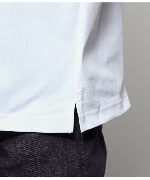 NEWYORKER / ニューヨーカー Tシャツ | COOL COMFORT ニューヨーカーエンボスプリント 半袖 クルーネックTシャツ | 詳細7