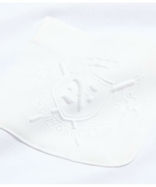 NEWYORKER / ニューヨーカー Tシャツ | COOL COMFORT ニューヨーカーエンボスプリント 半袖 クルーネックTシャツ | 詳細9