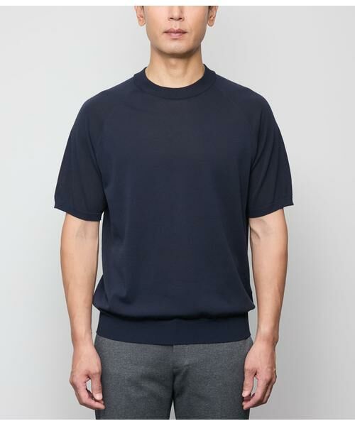 NEWYORKER / ニューヨーカー Tシャツ | ホールガーメント ニットTシャツ | 詳細8