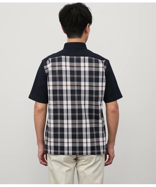 NEWYORKER / ニューヨーカー ポロシャツ | COOL COMFORT クレイジーニューヨーカータータン ボタンダウンポロシャツ | 詳細3