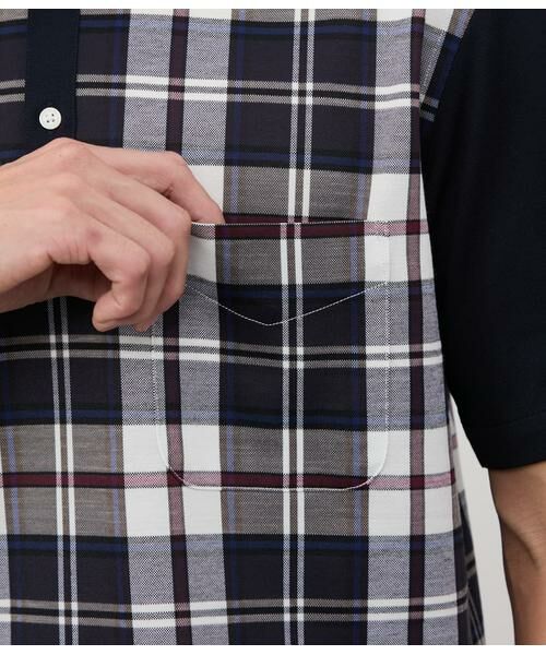 NEWYORKER / ニューヨーカー ポロシャツ | COOL COMFORT クレイジーニューヨーカータータン ボタンダウンポロシャツ | 詳細5
