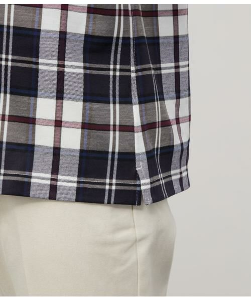 NEWYORKER / ニューヨーカー ポロシャツ | COOL COMFORT クレイジーニューヨーカータータン ボタンダウンポロシャツ | 詳細7