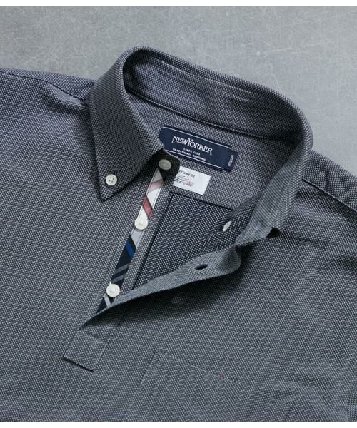 NEWYORKER / ニューヨーカー ポロシャツ | I cotoni di Albini 半袖ボタンダウンポロシャツ | 詳細8