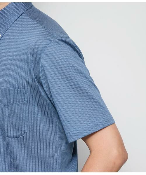 NEWYORKER / ニューヨーカー ポロシャツ | 3色ドビージャカード 前開きボタンダウンポロシャツ | 詳細4