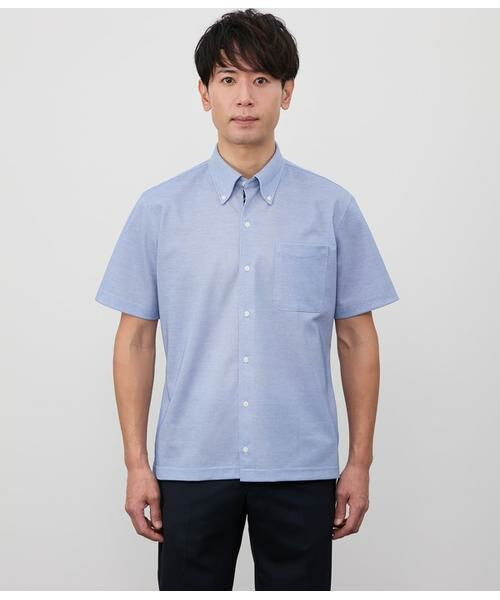 NEWYORKER / ニューヨーカー ポロシャツ | COOL COMFORT エイトロック鹿の子 前開きボタンダウンポロシャツ | 詳細14