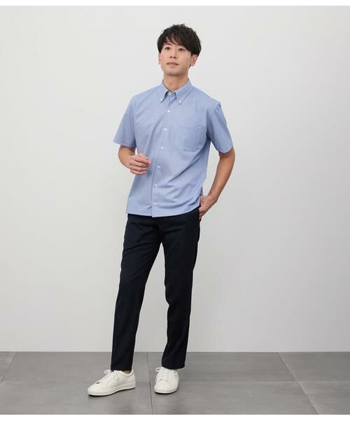 NEWYORKER / ニューヨーカー ポロシャツ | COOL COMFORT エイトロック鹿の子 前開きボタンダウンポロシャツ | 詳細15