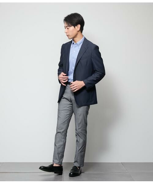 NEWYORKER / ニューヨーカー ポロシャツ | COOL COMFORT エイトロック鹿の子 前開きボタンダウンポロシャツ | 詳細16