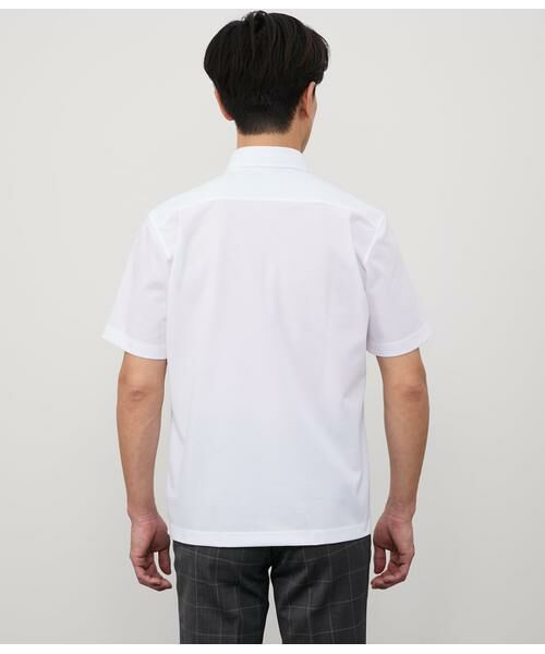 NEWYORKER / ニューヨーカー ポロシャツ | COOL COMFORT エイトロック鹿の子 前開きボタンダウンポロシャツ | 詳細3