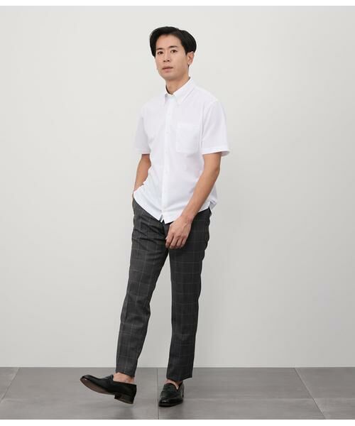 NEWYORKER / ニューヨーカー ポロシャツ | COOL COMFORT エイトロック鹿の子 前開きボタンダウンポロシャツ | 詳細9