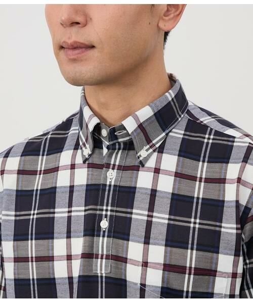 NEWYORKER / ニューヨーカー ポロシャツ | COOL COMFORT ニューヨーカータータン ボタンダウンポロシャツ | 詳細4