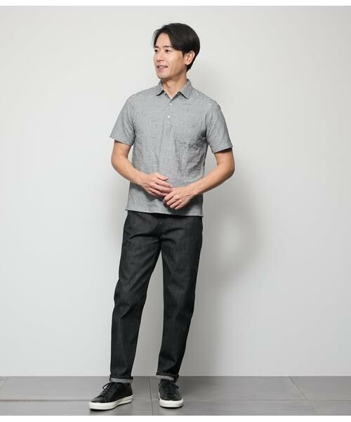 NEWYORKER / ニューヨーカー ポロシャツ | COOL COMFORT ジャカードカッタウェイポロシャツ | 詳細10