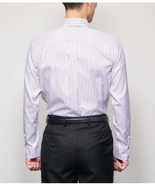 NEWYORKER / ニューヨーカー シャツ・ブラウス | NY CARE FREE オルタネイトストライプ 長袖ボタンダウンシャツ | 詳細2