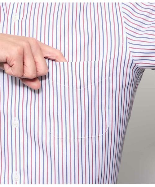 NEWYORKER / ニューヨーカー シャツ・ブラウス | NY CARE FREE オルタネイトストライプ 長袖ボタンダウンシャツ | 詳細3