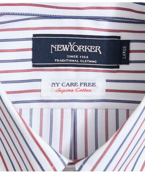 NEWYORKER / ニューヨーカー シャツ・ブラウス | NY CARE FREE オルタネイトストライプ 長袖ボタンダウンシャツ | 詳細5