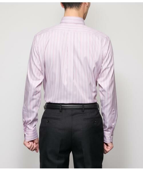 NEWYORKER / ニューヨーカー シャツ・ブラウス | NY CARE FREE マルチストライプ 長袖ボタンダウンシャツ | 詳細2