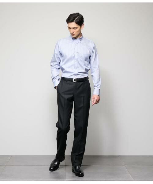 NEWYORKER / ニューヨーカー シャツ・ブラウス | NY CARE FREE マルチストライプ 長袖ボタンダウンシャツ | 詳細9