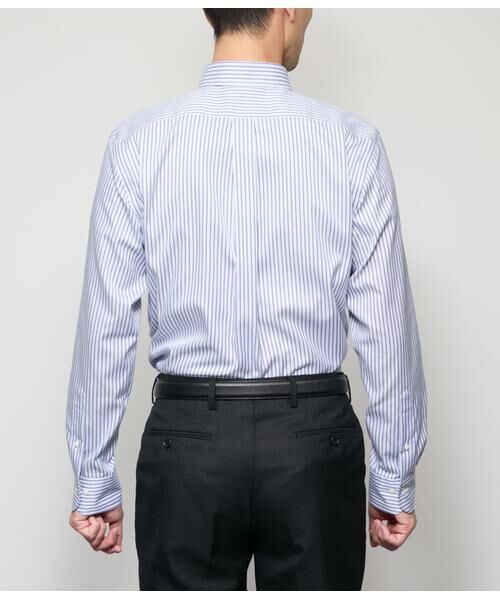 NEWYORKER / ニューヨーカー シャツ・ブラウス | NY CARE FREE ストライプ 長袖ボタンダウンシャツ | 詳細2