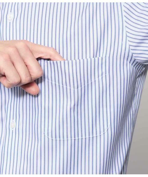 NEWYORKER / ニューヨーカー シャツ・ブラウス | NY CARE FREE ストライプ 長袖ボタンダウンシャツ | 詳細3