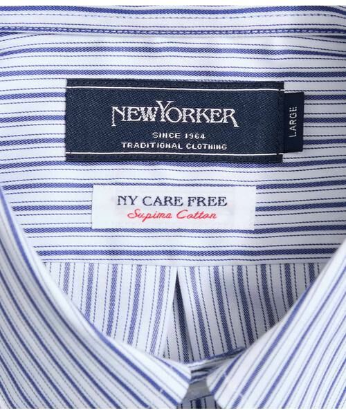 NEWYORKER / ニューヨーカー シャツ・ブラウス | NY CARE FREE ストライプ 長袖ボタンダウンシャツ | 詳細5