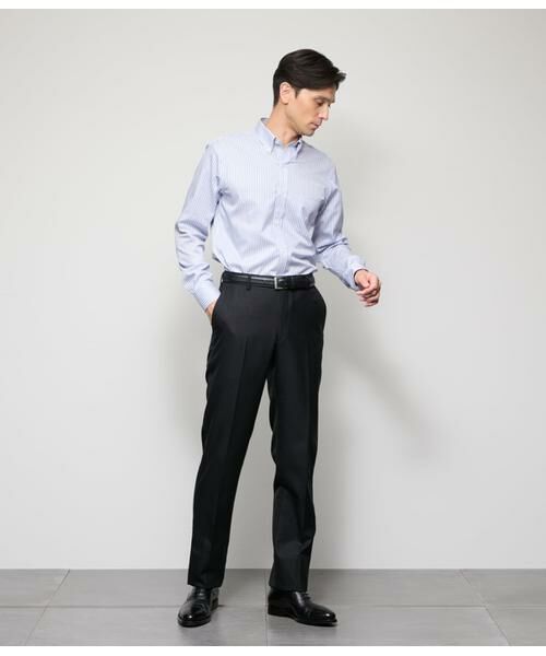 NEWYORKER / ニューヨーカー シャツ・ブラウス | NY CARE FREE ストライプ 長袖ボタンダウンシャツ | 詳細6