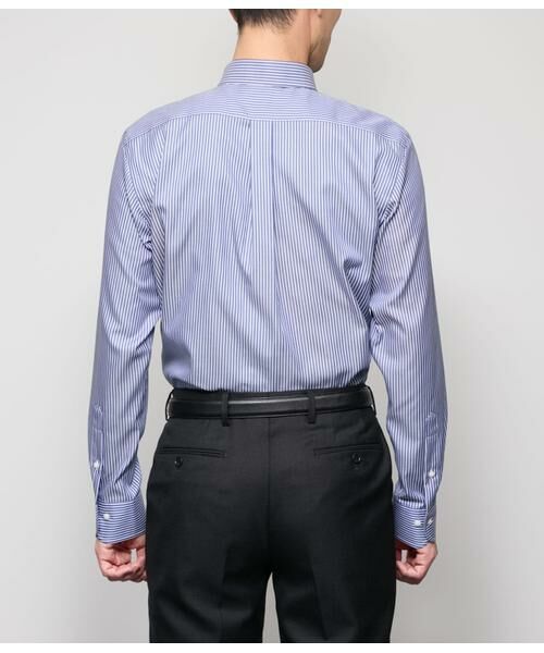NEWYORKER / ニューヨーカー シャツ・ブラウス | NY CARE FREE リバーストライプ 長袖ボタンダウンシャツ | 詳細2