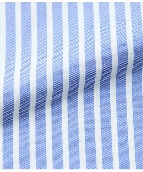 NEWYORKER / ニューヨーカー シャツ・ブラウス | オックス ロンドンストライプ 長袖ショートボタンダウンシャツ | 詳細6