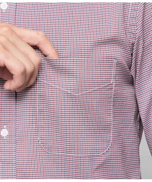 NEWYORKER / ニューヨーカー シャツ・ブラウス | オックス ガンクラブ 長袖ショートボタンダウンシャツ | 詳細3