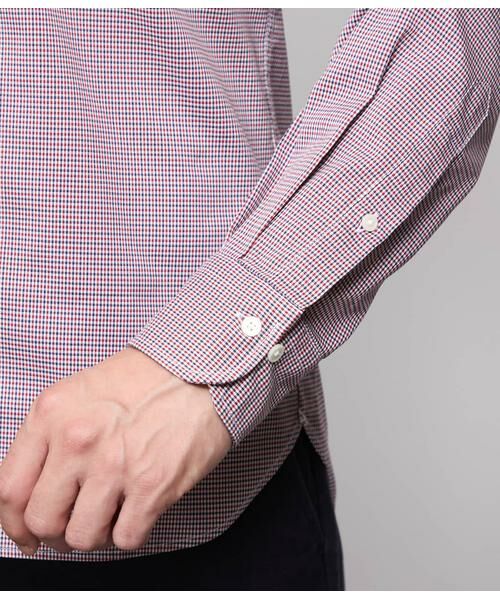 NEWYORKER / ニューヨーカー シャツ・ブラウス | オックス ガンクラブ 長袖ショートボタンダウンシャツ | 詳細4