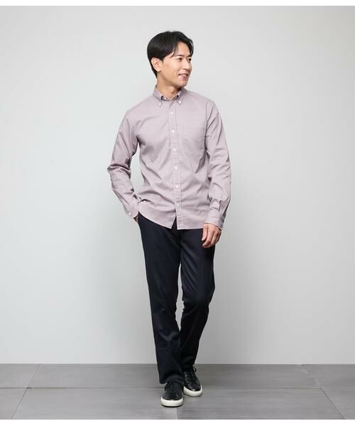 NEWYORKER / ニューヨーカー シャツ・ブラウス | オックス ガンクラブ 長袖ショートボタンダウンシャツ | 詳細5