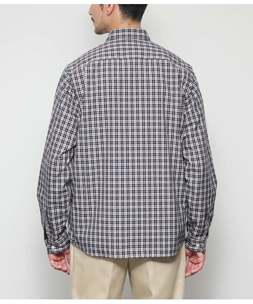 NEWYORKER / ニューヨーカー シャツ・ブラウス | GIZA COTTON ニューヨーカータータン 長袖 オーバーサイズシャツ | 詳細2