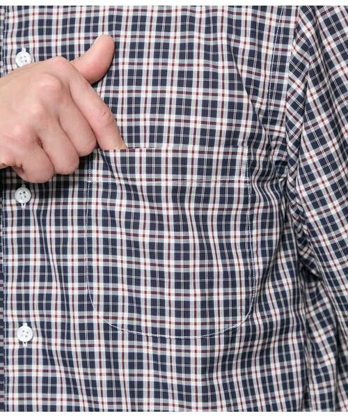 NEWYORKER / ニューヨーカー シャツ・ブラウス | GIZA COTTON ニューヨーカータータン 長袖 オーバーサイズシャツ | 詳細4