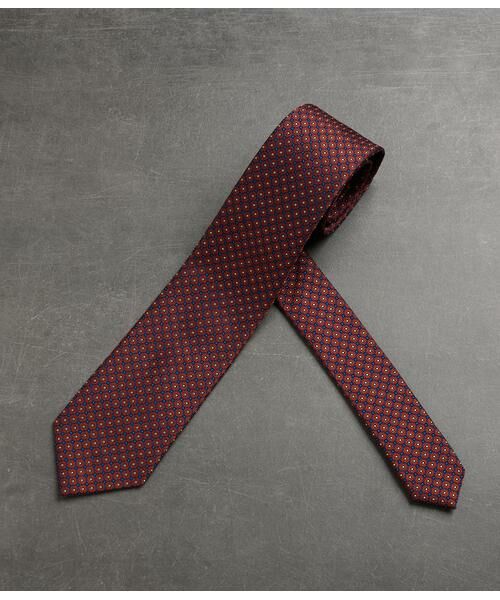NEWYORKER / ニューヨーカー ネクタイ | Classico Seta カラージオメトリック ネクタイ | 詳細1