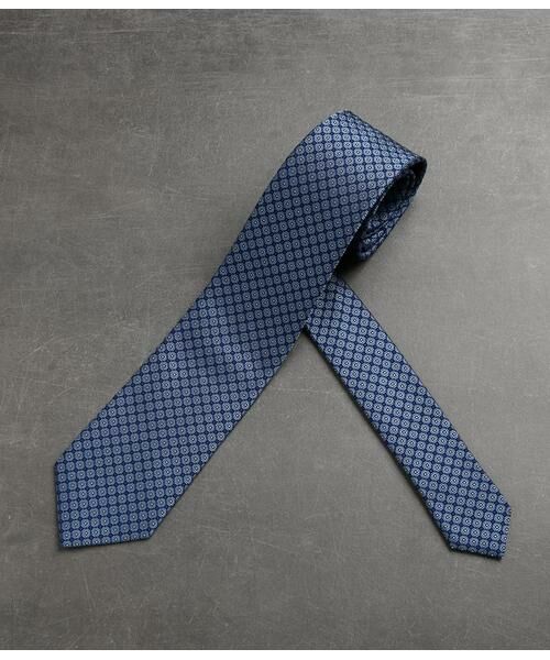 NEWYORKER / ニューヨーカー ネクタイ | Classico Seta カラージオメトリック ネクタイ | 詳細4