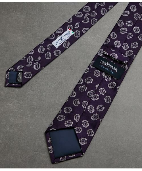 NEWYORKER / ニューヨーカー ネクタイ | Fossati ランダムサークル ネクタイ | 詳細2