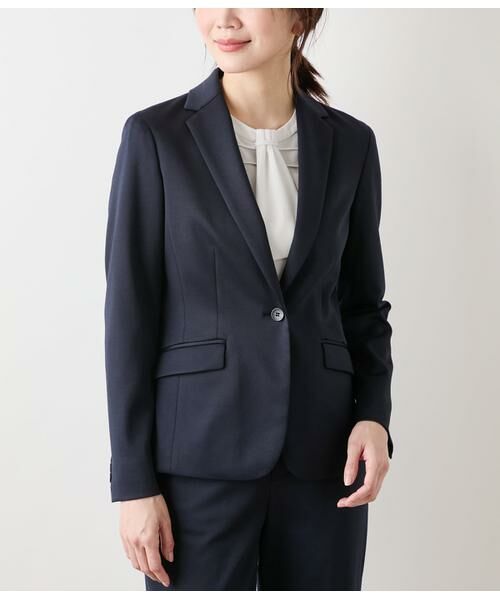 NEWYORKER / ニューヨーカー テーラードジャケット | モクロディクリア ノッチドラペル1釦ジャケット | 詳細7