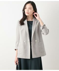 NEWYORKER / ニューヨーカー テーラードジャケット | ドライライトクロス Wブレストジャケット