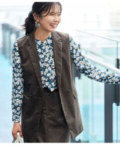 NEWYORKER / ニューヨーカー テーラードジャケット | ライトコール ダブルブレストジレ