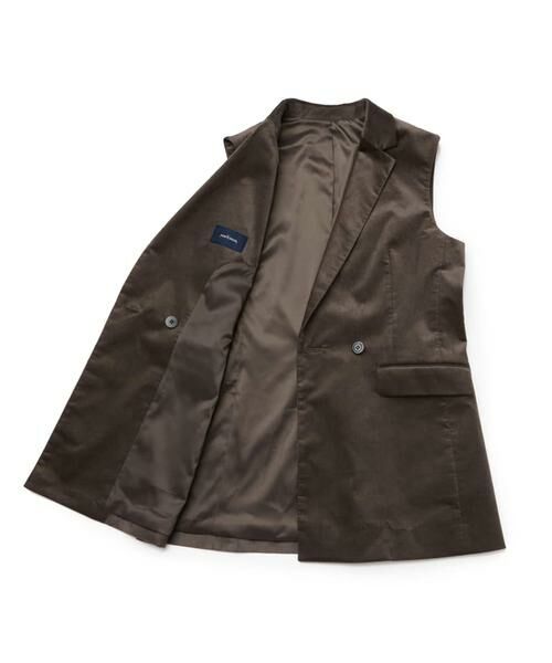 NEWYORKER / ニューヨーカー テーラードジャケット | ライトコール ダブルブレストジレ | 詳細6