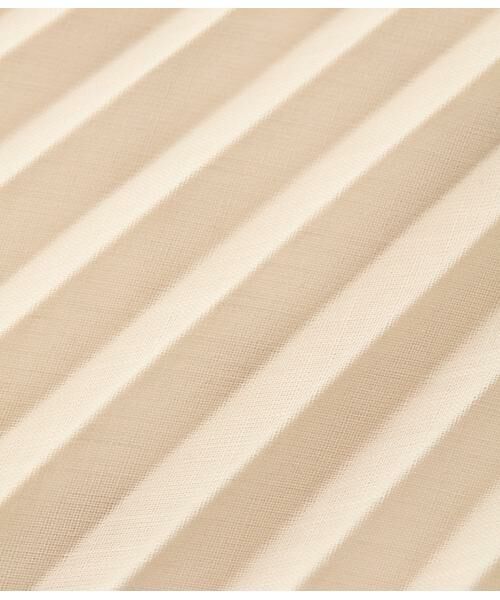 NEWYORKER / ニューヨーカー ミニ・ひざ丈スカート | リサイクルポリエステルシアーローン プリーツスカート | 詳細11