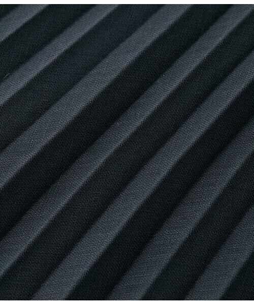 NEWYORKER / ニューヨーカー ミニ・ひざ丈スカート | リサイクルポリエステルシアーローン プリーツスカート | 詳細16