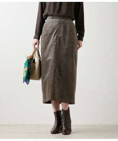 NEWYORKER / ニューヨーカー ミニ・ひざ丈スカート | ライトコール ストレートスカート