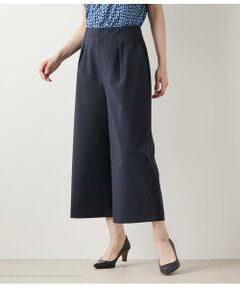 NEWYORKER / ニューヨーカー その他パンツ | ウーステッドポリエステル ワンタックガウチョパンツ