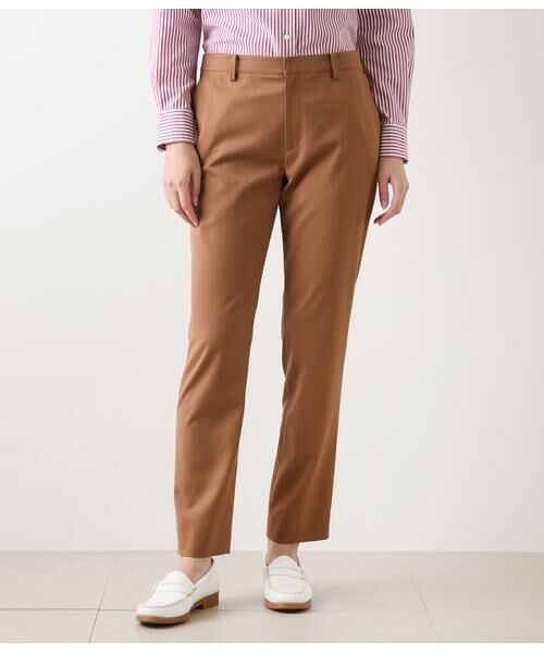 NEWYORKER / ニューヨーカー チノ・ワークパンツ | TRストレッチツイル テーパードパンツ | 詳細1