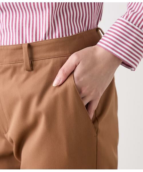 NEWYORKER / ニューヨーカー チノ・ワークパンツ | TRストレッチツイル テーパードパンツ | 詳細4