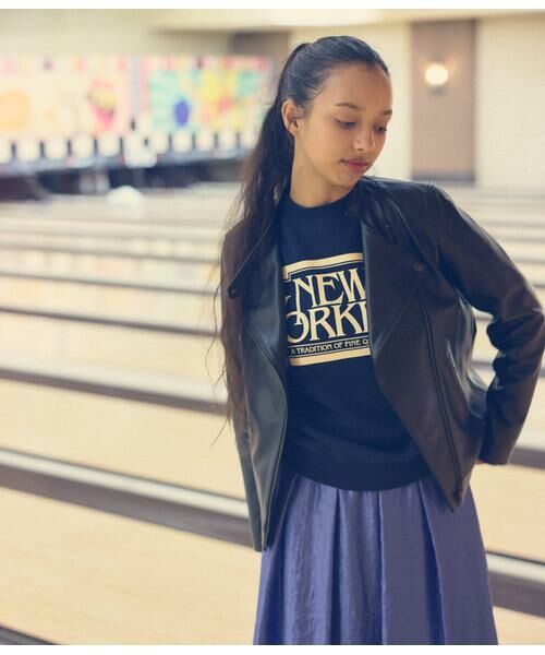 NEWYORKER / ニューヨーカー その他アウター | ゴートレザー ダブルブレストライダースジャケット | 詳細18