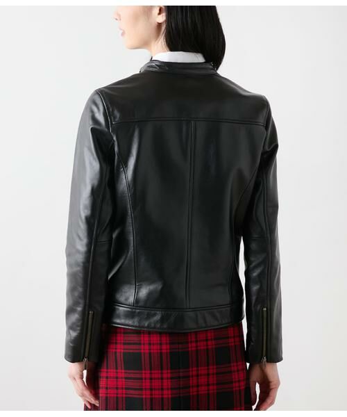 NEWYORKER / ニューヨーカー その他アウター | ゴートレザー ダブルブレストライダースジャケット | 詳細2