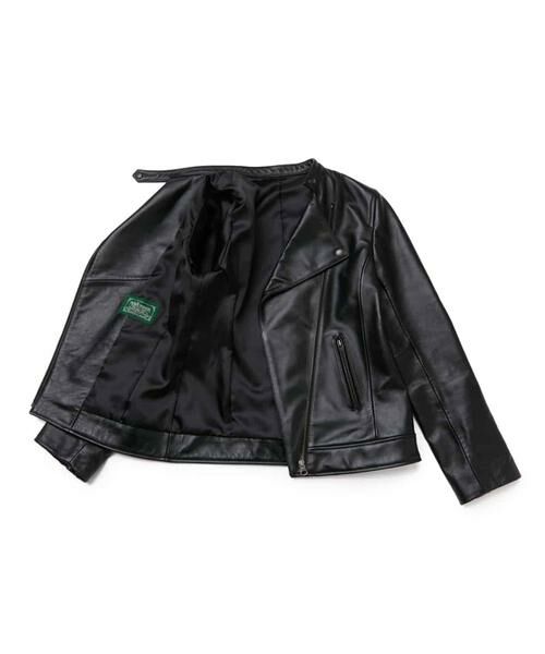 NEWYORKER / ニューヨーカー その他アウター | ゴートレザー ダブルブレストライダースジャケット | 詳細9